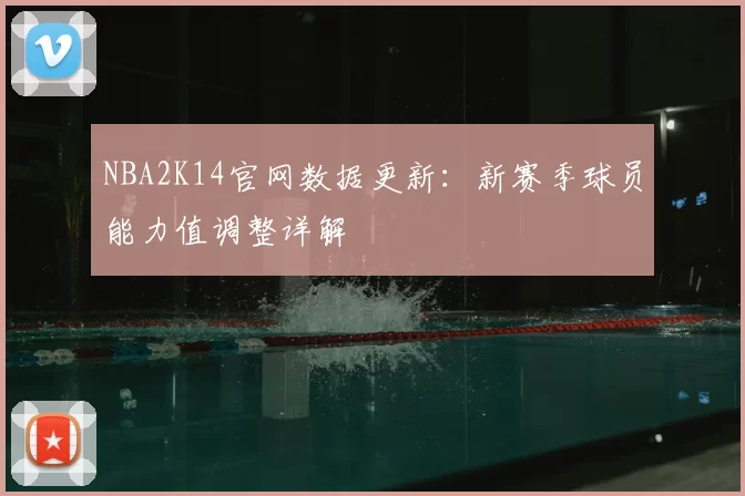 NBA2K14官网数据更新：新赛季球员能力值调整详解