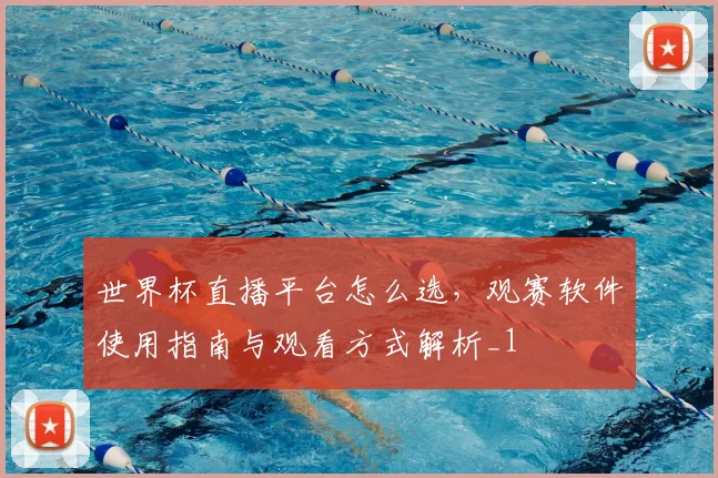 世界杯直播平台怎么选,观赛软件使用指南与观看方式解析_1